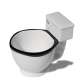 Tasse WC toilette