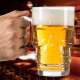 Chope de bière tête de mort