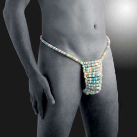 String bonbon coloré pour homme