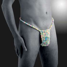 String bonbon coloré pour homme