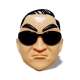 Masque chanteur Spy gangnam style