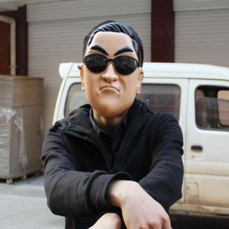 Masque chanteur Spy gangnam style