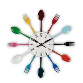 Horloge couverts fourchettes et cuillères
