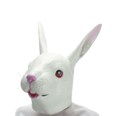 Masque tête de lapin