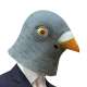 Masque de pigeon en latex