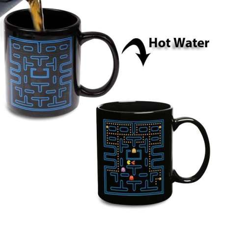 Mug thermo-réactifs pacman