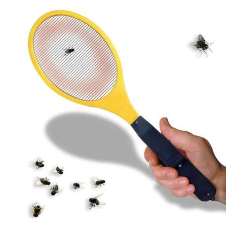 Raquette électrique anti-moustiques
