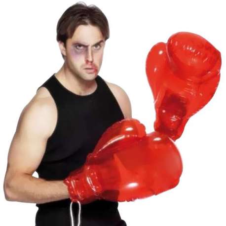 Gants de boxe gonflable