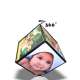 Cube photos rotatif 360°