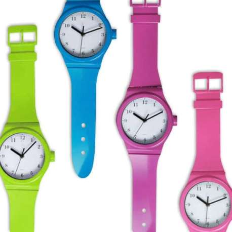 Horloge murale montre et bracelet XXL