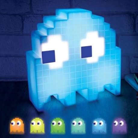 Lampe Usb Fantôme PacMan multicolore