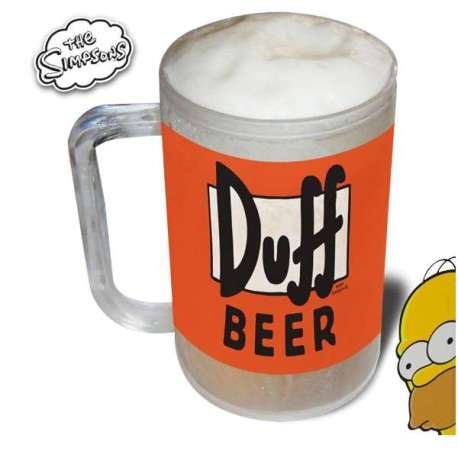 Chope Réfrigérée Duff Beer The Simpsons