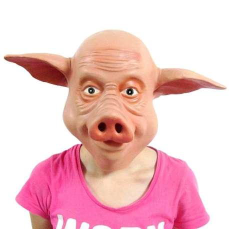 Masque cochon latex