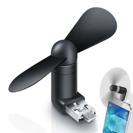 Ventilateur USB et micro USB smartphone