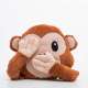 Coussin-oreiller émoticône Monkey singe