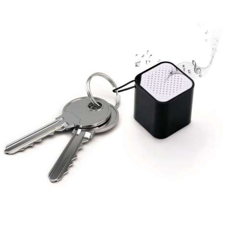 Enceinte miniature en forme de dé porte-clés
