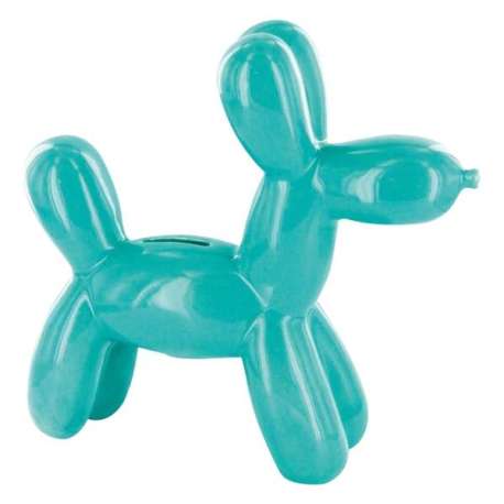 Tirelire chien XXL effet sculpté en ballon