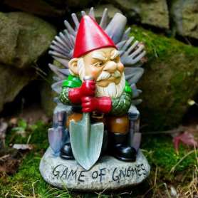Nain de Jardin Game of Gnomes en résine (game of throne)