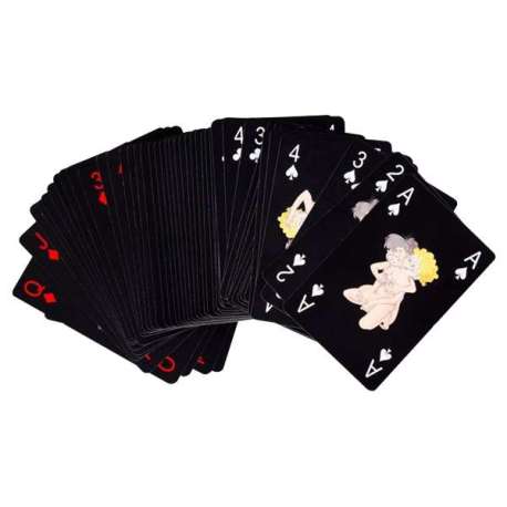 Jeu de 54 cartes coquin avec position Kamasutra 