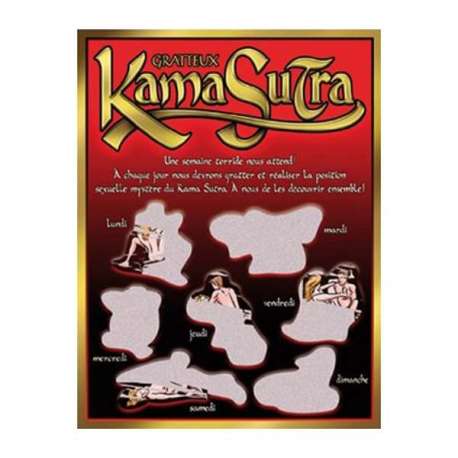 Carte à gratter position Kamasutra 