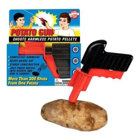 Pistolet munition pomme de terre (patate)