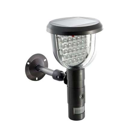 Lampe solair caméra espion et de surveillance extérieur