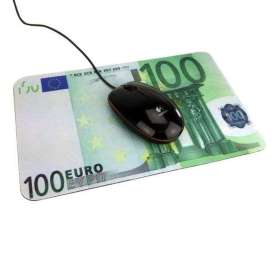 Tapis de souris billet de banque 100 euros