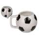 Tasse en forme de ballon de football 