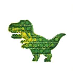 Fidget pop it en forme de dinosaure