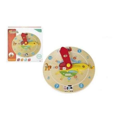 Horloge en bois éducative pour enfant