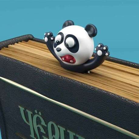 Marque-page panda cartoon