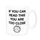 Mug distanciation sociale COVID-19