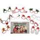 Lunettes photobooth thème Noël 