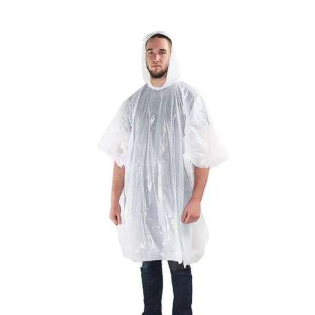 Imperméable poncho avec capuche