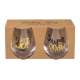 Set de 2 verres Daddy cool et Super mom 