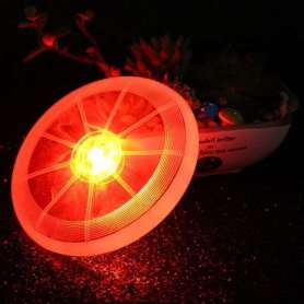 Frisbee à lumière LED 