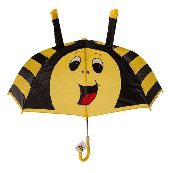 MagiDeal Parapluie pour Enfant Garçon Fille Oreilles 3D Motif Mignon Animal 60cm abeille