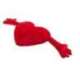 Coussin Peluche Coeur Rouge Bras ouverts 