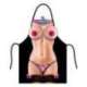 Tablier femme sexy Seins en 3D Peluche