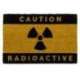 Paillasson caution radioactive