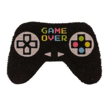 Paillasson manette de jeu game over 