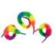 Ver pour tour de magie arc-en-ciel 
