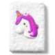 Carnet Licorne Squishy: Couverture en Fourrure pour Notes Magiques