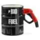 Mug Bio Fuel avec Anse en Forme de Pistolet Pompe à Essence - Original et Audacieux