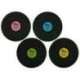 Disques Vinyles set de table rétro 