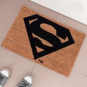 Tapis d'entrée paillasson au logo de Superman