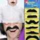 6 fausses moustaches