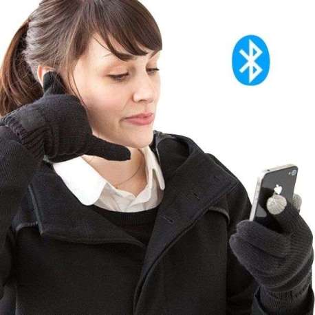 Gants kit mains libres Bluetooth et tactile