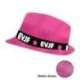 Chapeau rose acronyme EVJF